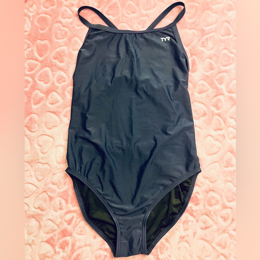 TYR Navy One-Piece Competition Swimsuit